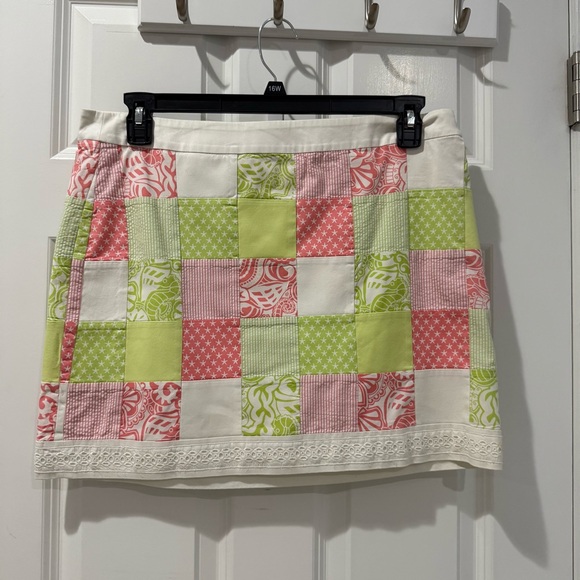 Vineyard Vines Pink and Green Mini Skirt Casual Resort Wear - Picture 1 of 3